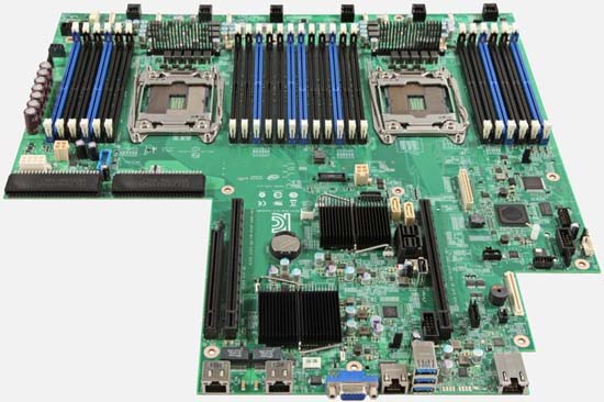 Xeon E5 2600v4 Dual Processor Series 2U Rackmount Server With 8 SATA3
