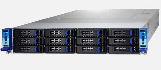24-Drive Bay Base Server Tyan 2U SAS/SATA 6GB 2.5" w/2 x 8-core-16gb RAM